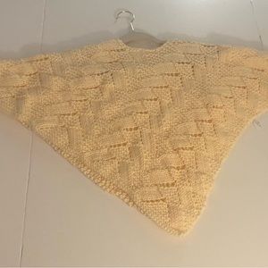 Size small poncho